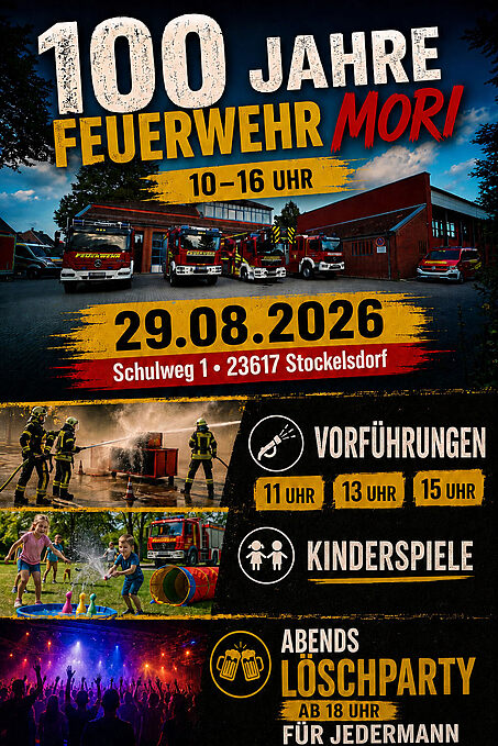 100 Jahre FF Mori - Löschparty